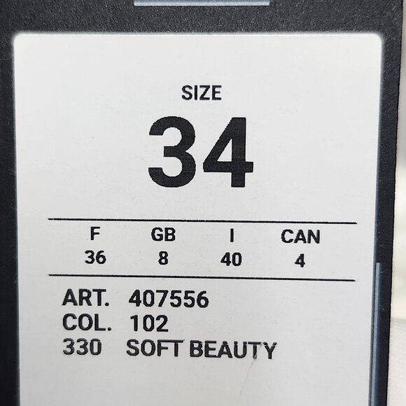 Monari Women's White " Your Soul Shine" Graphic Tee Size 4 - Picture 5 of 8